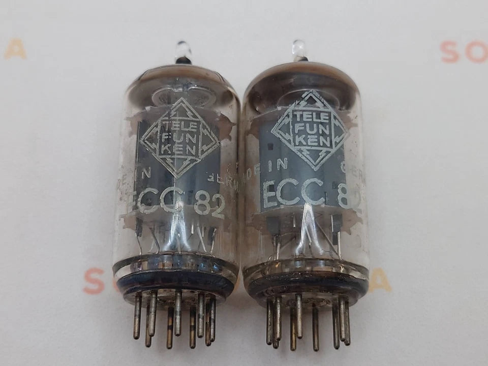 Telefunken ECC82 12AU7 Smooth Plates | Soundlumia