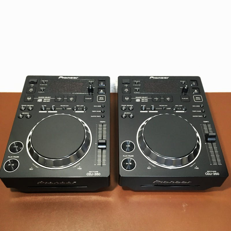Pioneer CDJ-350 2台セット 保護カバー付き Pioneer CDJ-350 2台セット