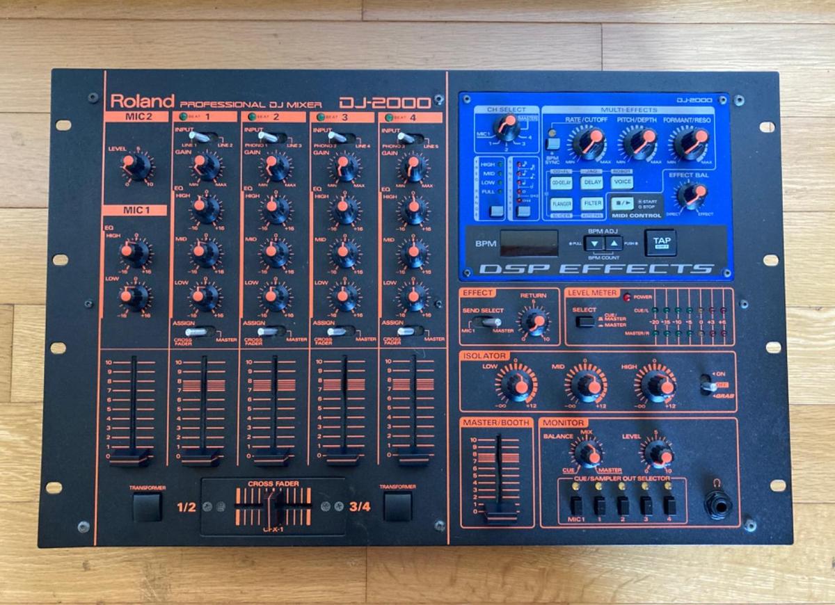 DJ-2000 DJミキサー テクノ/ハウス つなぎ系 名機｜SOUNDMART