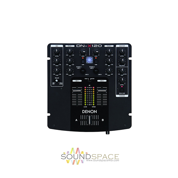 มิกเซอร์ดีเจ Denon DJ DN-X120 DJ Mixer - soundspacethai.com