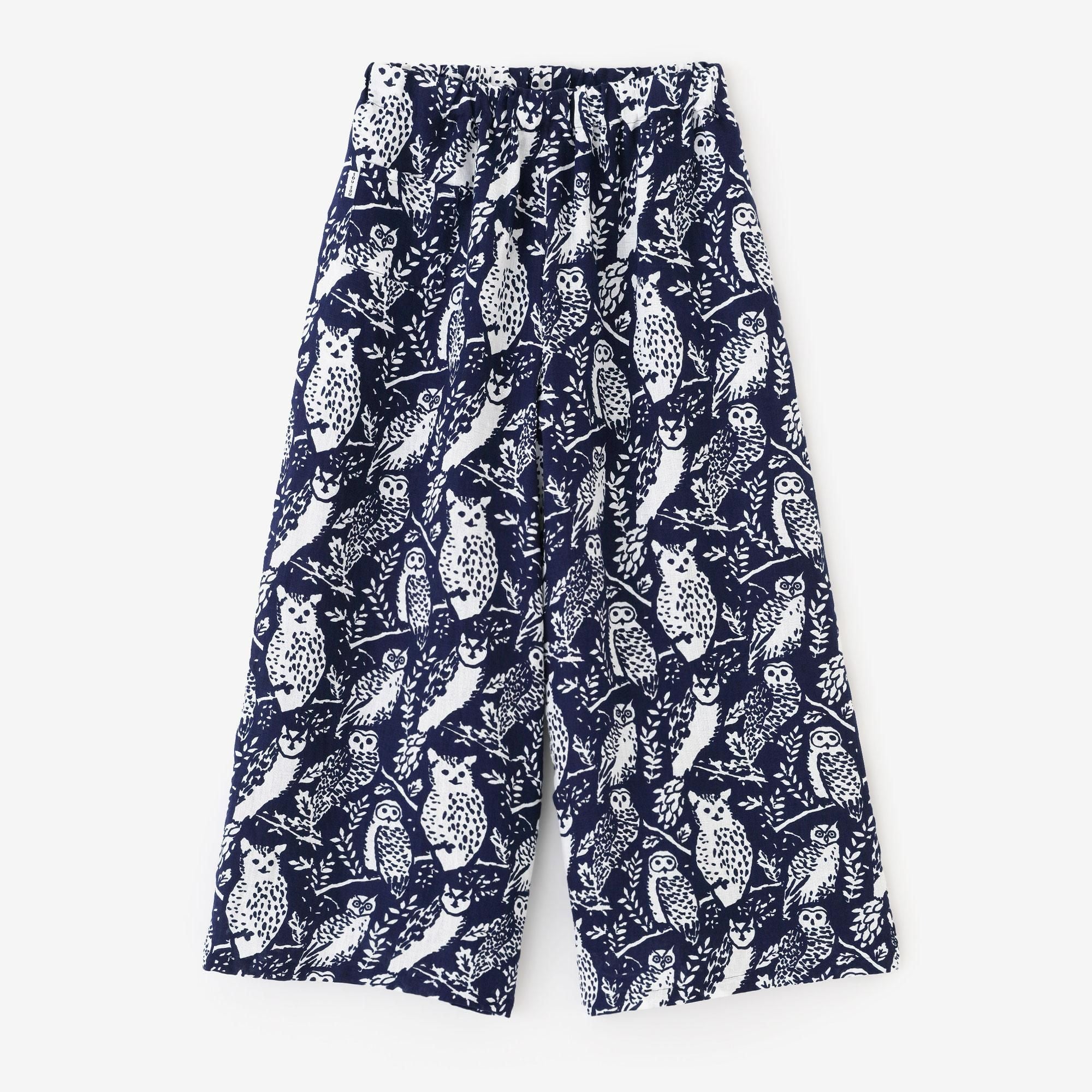 伊勢木綿 20/20 広形（ひろなり）もんぺ／芝翫茶（しかんちゃ）