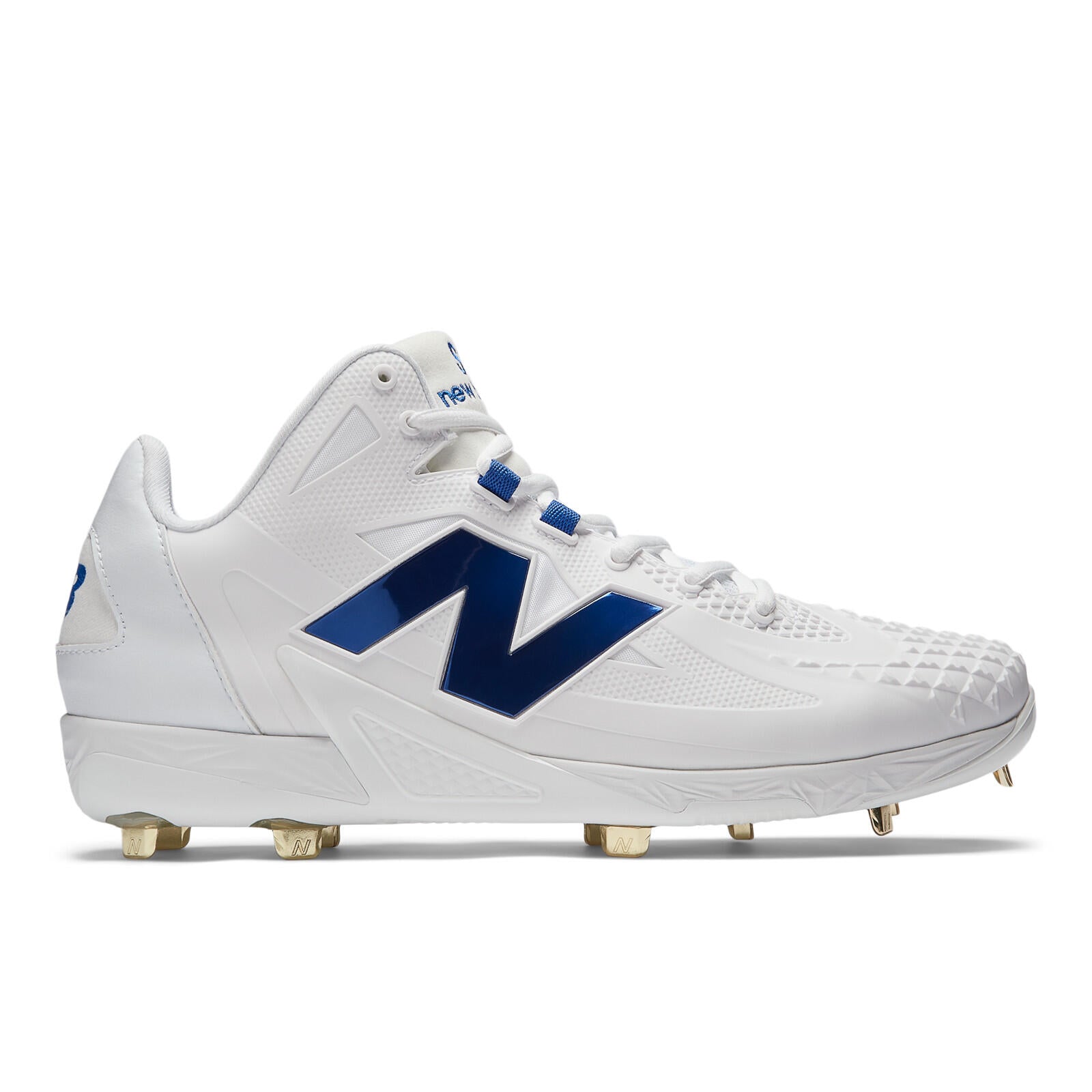 New Balance FuelCell OHTANI 1 Metal Baseball Cleats - White/Royal