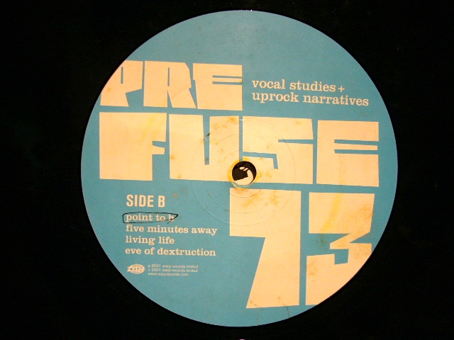 PREFUSE 73 ‎/ VOCAL STUDIES + UPROCK NARRATIVES (UK-2LP) - SOURCE