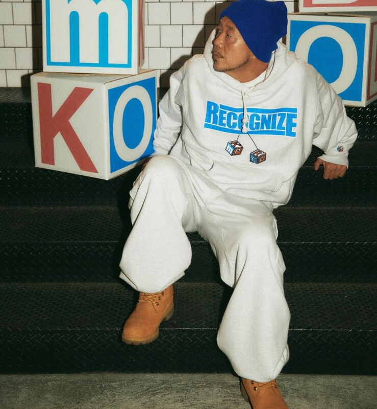 J's】JSF x Manhattan Records フード付きパーカー