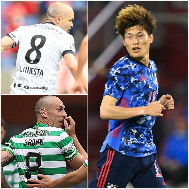 古橋亨梧、セルティックでの背番号は8！ イニエスタ＆クラブ