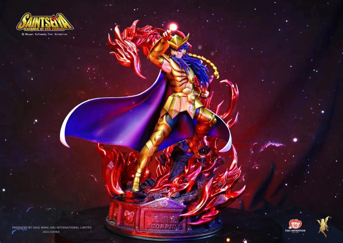 フィギュア専門店 -ソダチトイズ / 予約 SOULWING 聖闘士星矢 ミロ 1/4