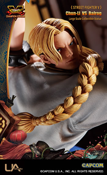 フィギュア専門店 -ソダチトイズ / 春麗VSバルログ 大型スタチュー