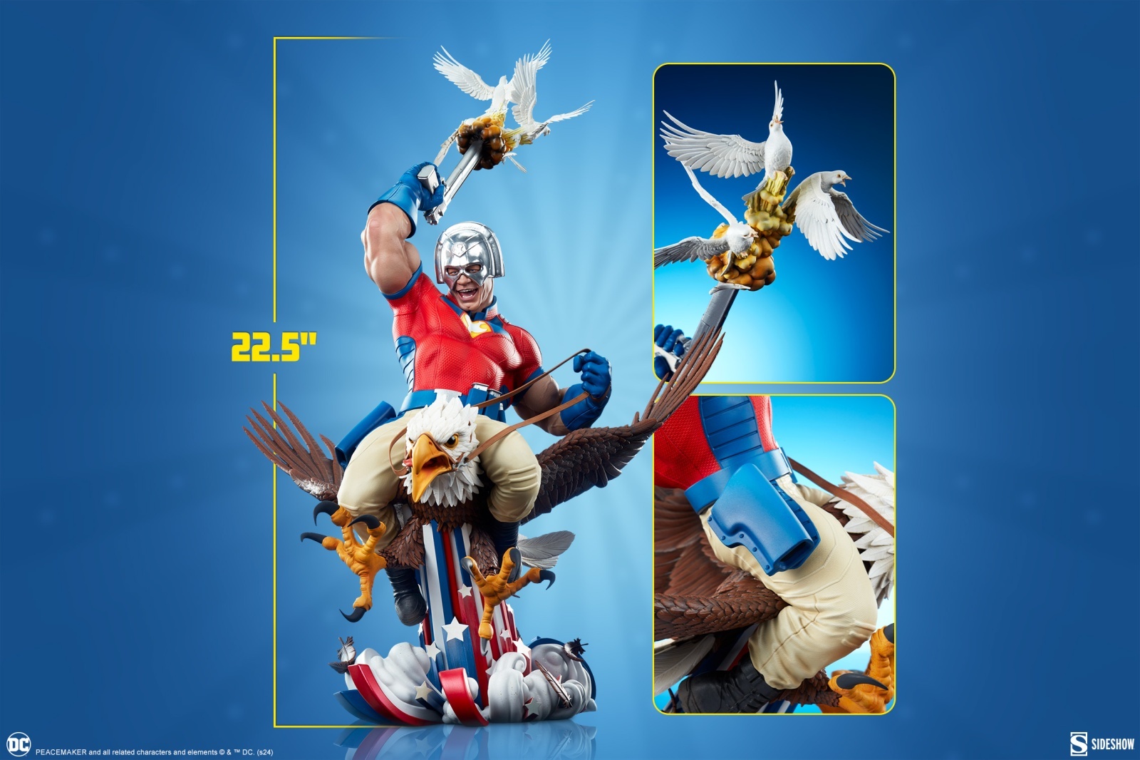 フィギュア専門店 -ソダチトイズ / 予約 Sideshow Peacemaker 57cm
