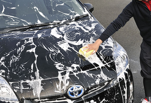 光鏡面WAXシャンプー ホワイト&ホワイトパール｜ボディ シャンプー