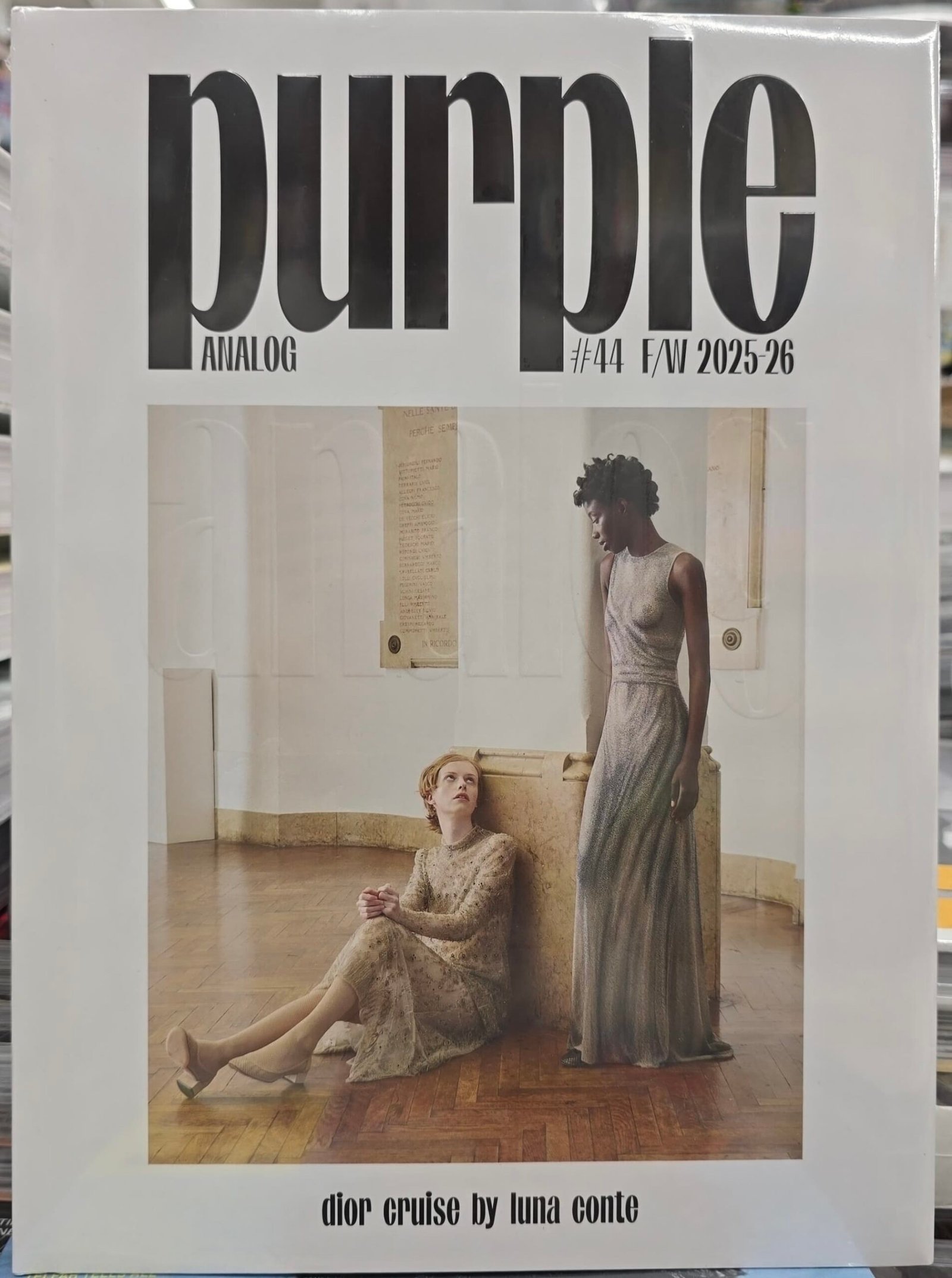 PURPLE FASHION MAGAZINE-ISSUE 44-FALL/WINTER 2025-ANALOG ISSUE
