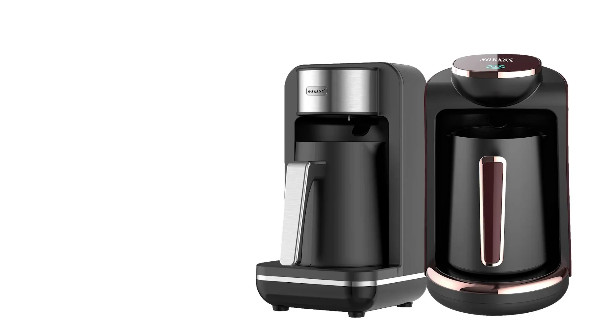 SOKANY SK-0136 Double-Sided Coffee Pot with 250ml Capacity and