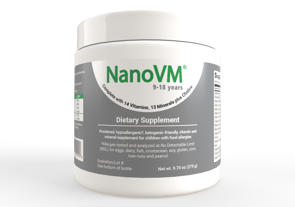 NanoVM 9-18, Food Allergy Supplement - Solace Nutrition