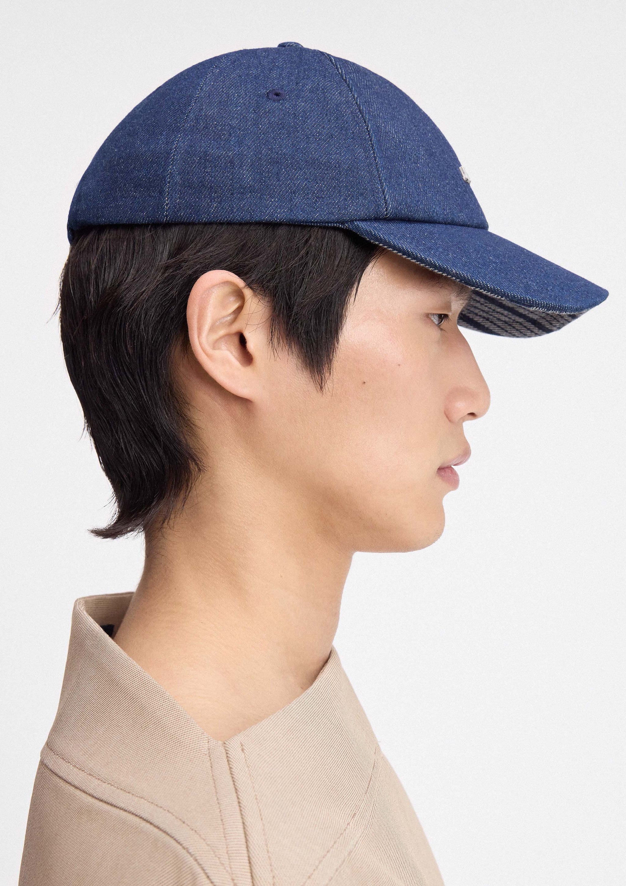 JACQUEMUS - LA CASQUETTE GADJO NAVY / NAVY STRIPES – SOLAR MTP