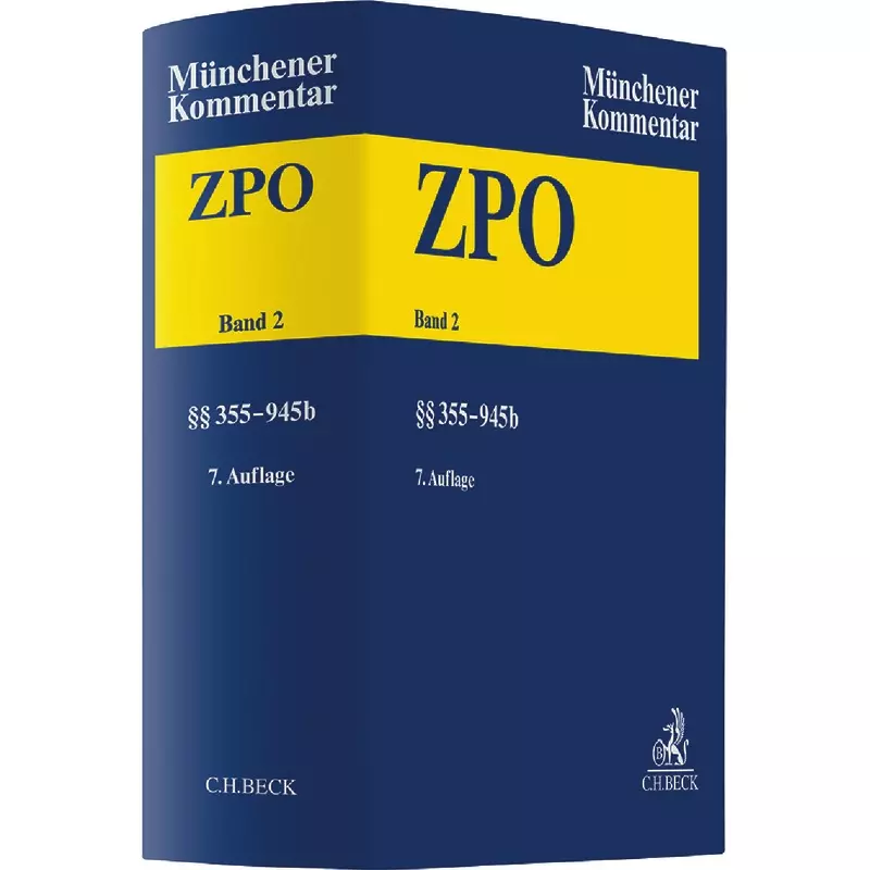 Münchener Kommentar zur Zivilprozessordnung: ZPO - Band 2 | 8094801