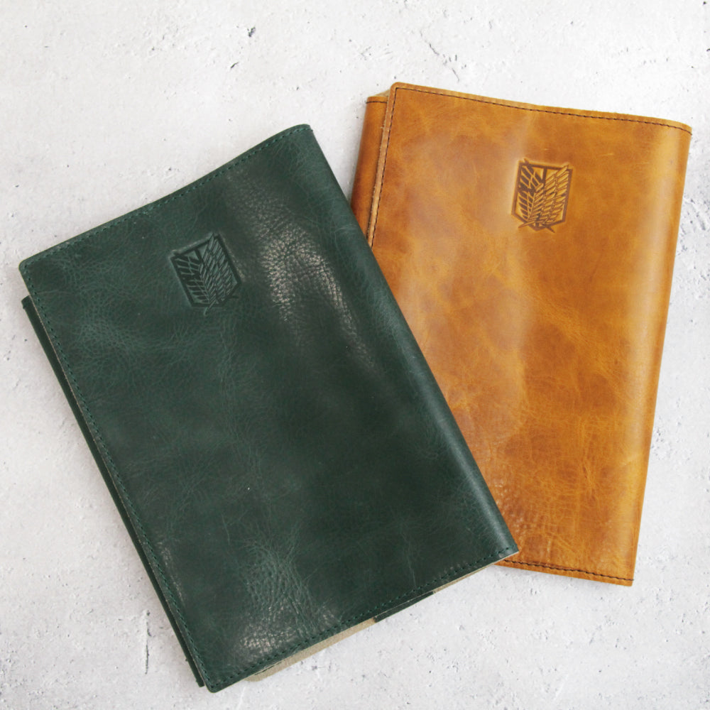 進撃の巨人 The Final Season レザーブックカバー キャメル 特典