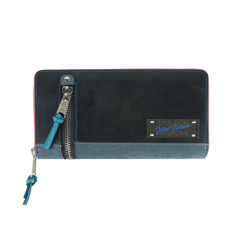 五等分の花嫁 ラウンド本革長財布/三玖 ver. | アニメ グッズ 通販