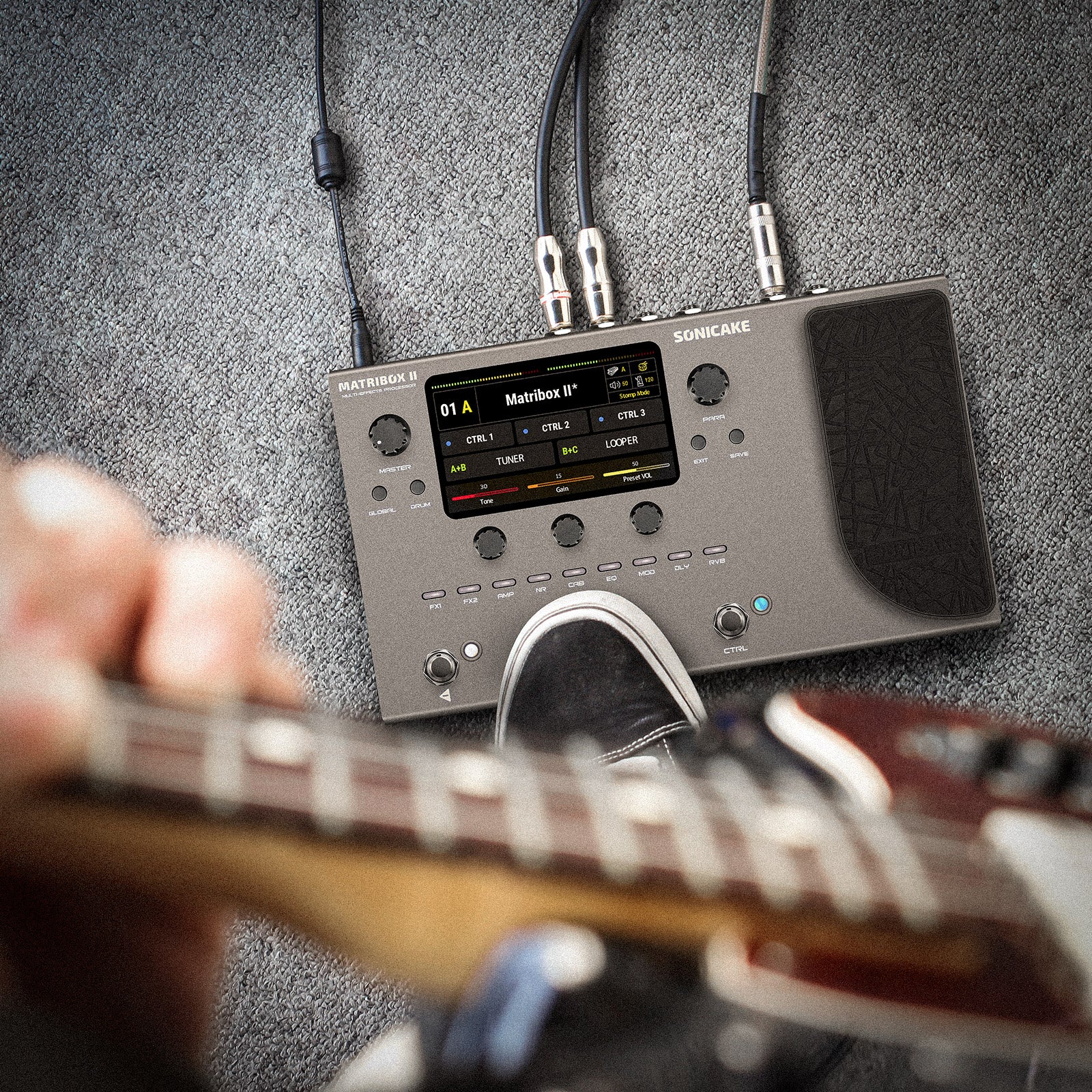 SONICAKE QME-100 Matribox II Multi-effects Processor