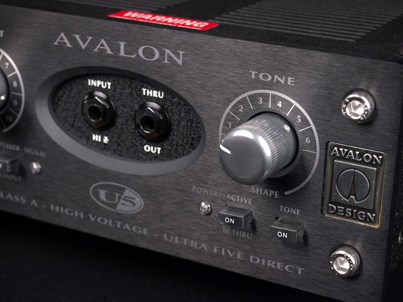 AVALON DESIGN U5 D.I. Preamp Black 税込販売価格 ￥69,800- 中古
