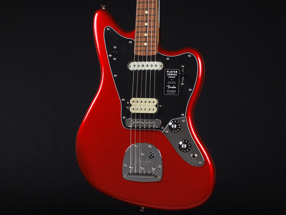 Fender Player Series Jaguar Pau Ferro Fingerboard ~Candy Apple Red