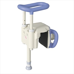 アロン化成 安寿 ユニットバス対応浴槽手すりUST-130UB ショート グリーン