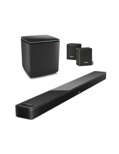 SET BOSE SMART SOUNDBAR 900 BLACK, BASS MODULE , SURROUND SPEAKERS