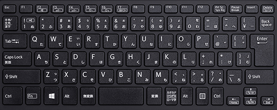VAIO Z Canvas キーボード配列図 | パーソナルコンピューター VAIO