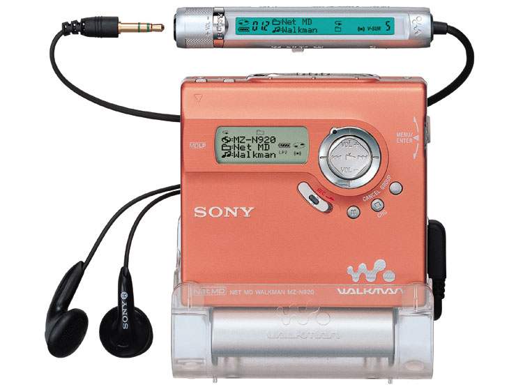 MZ-N920 商品の写真 | ポータブルオーディオプレーヤー WALKMAN