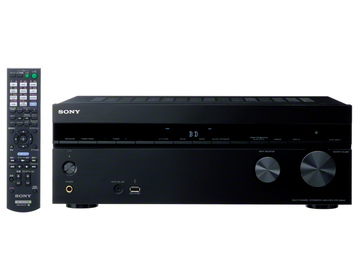 STR-DN840 特長 : 操作 | コンポーネントオーディオ | ソニー