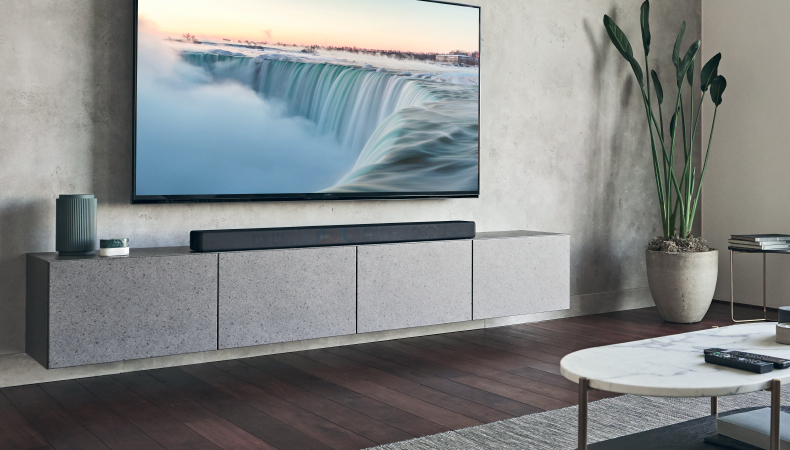 HT-A7000 特長 : デザイン | サウンドバー／ホームシアターシステム