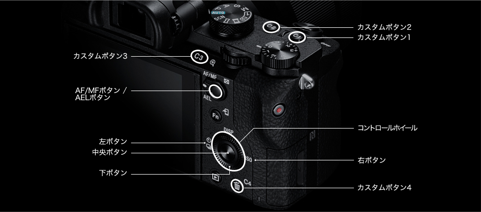 α7 II 特長 : 高い操作性と信頼性 | デジタル一眼カメラα（アルファ