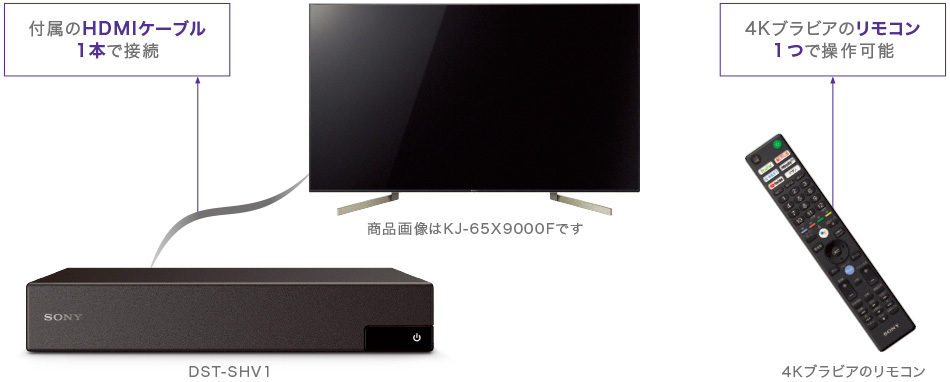 DST-SHV1 | テレビ ブラビア | ソニー