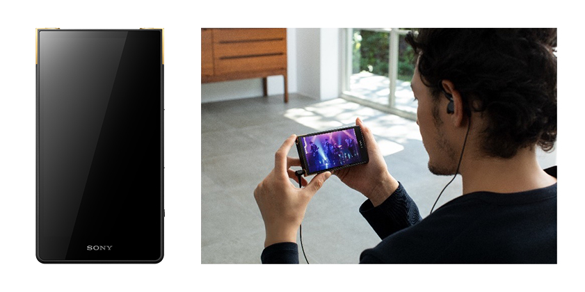 NW-ZX707 特長 : デザインと操作性 | ポータブルオーディオプレーヤー