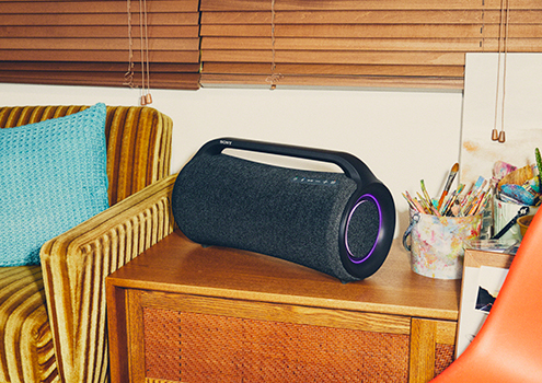 SRS-XG500 特長 : 便利機能 | アクティブスピーカー／ネックスピーカー