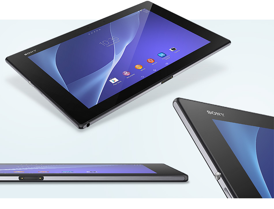 Xperia（TM） Z2 Tablet 特長 : コンセプト＆デザイン | Xperia(TM