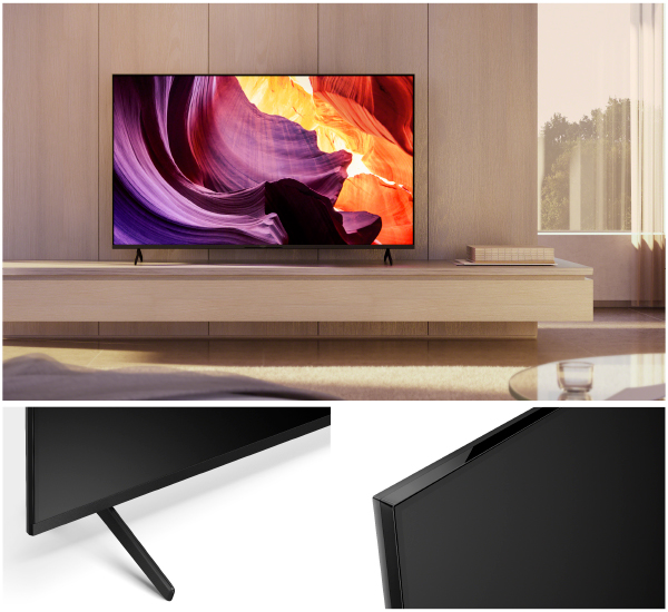 X80Kシリーズ 特長 : デザイン・安全設計 | テレビ ブラビア | ソニー