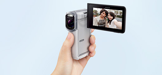 HDR-GW66V 特長 : 便利な撮影機能 | デジタルビデオカメラ Handycam