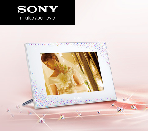 SONY SWAROVSKI コラボ デジタルフォトフレーム レア デジタルフォト