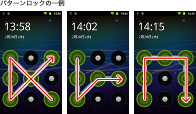 画面ロックのセキュリティについて | ポータブルオーディオプレーヤー