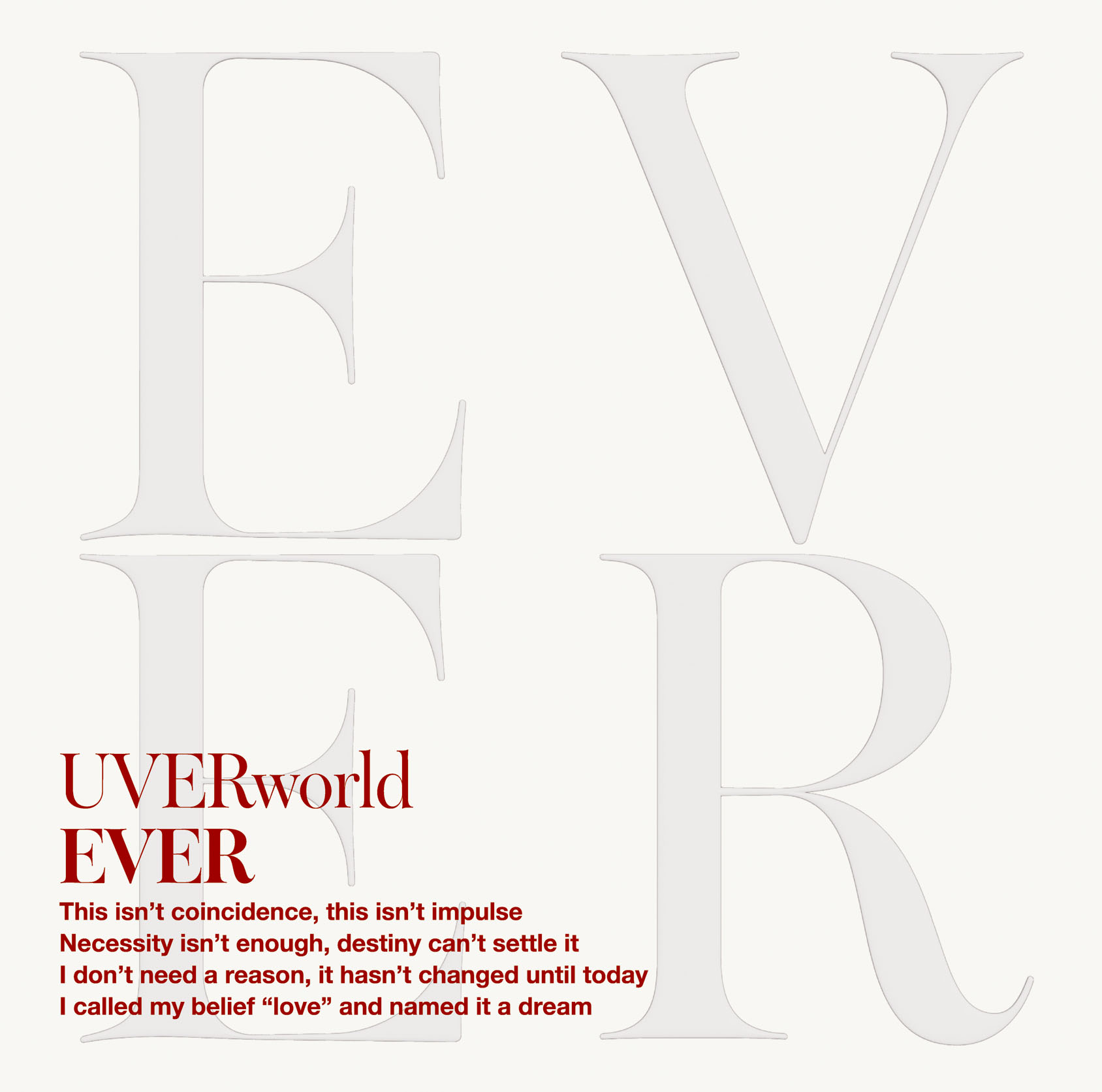 EVER | UVERworld | ソニーミュージックオフィシャルサイト