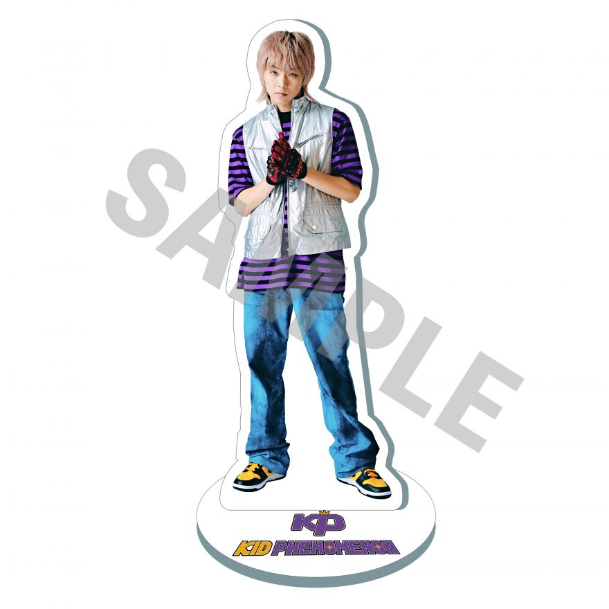 デビュー・シングル『Wheelie』、グッズ付きパッケージ アクリル