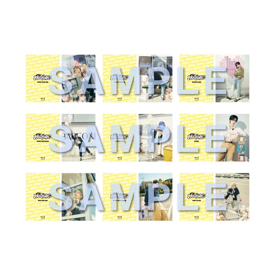 ZEROBASEONE Japan 1st EP 『PREZENT』 店舗特典絵柄を公開