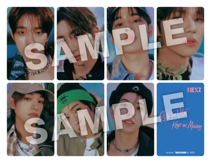 NEXZ Japan 1st EP『Ride the Vibe (Japanese Ver.) / Keep on Moving