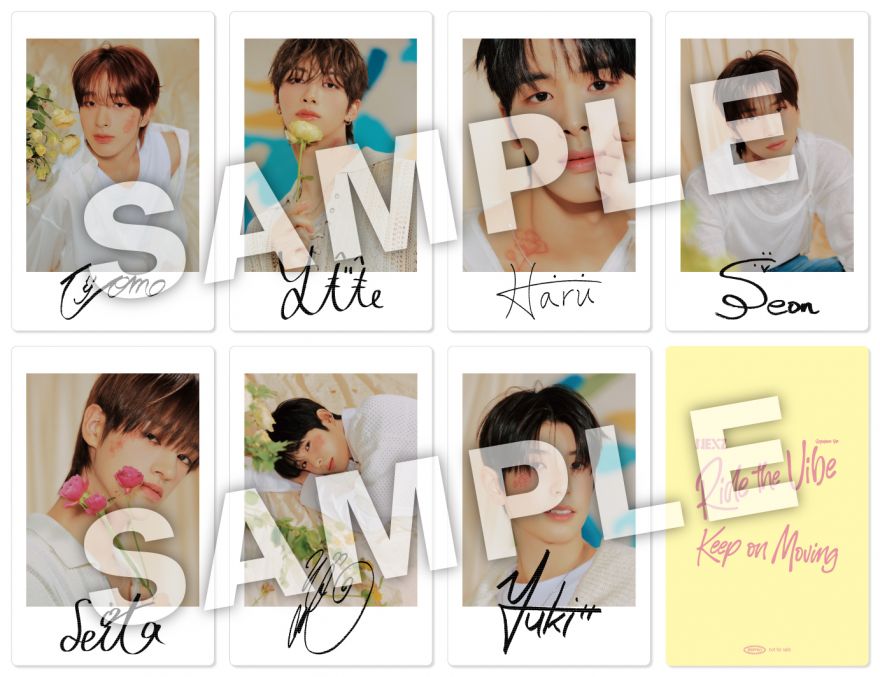 NEXZ Japan 1st EP『Ride the Vibe (Japanese Ver.) / Keep on Moving