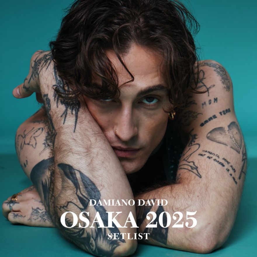 ダミアーノ・デイヴィッド初のソロ東京公演＆大阪公演のセットリストが