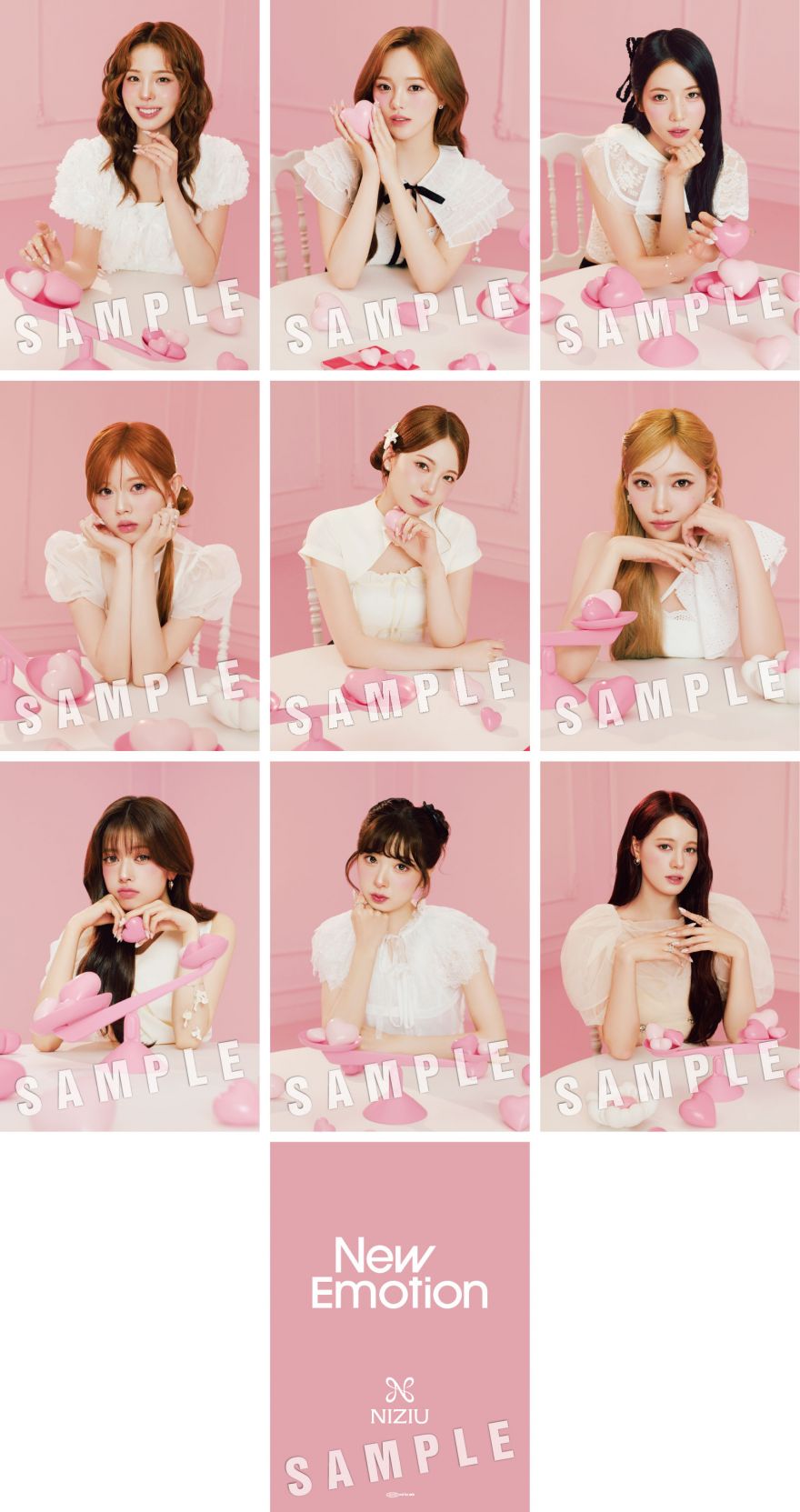 開封済み】NiziU New Emotion 通常盤 40枚セット 開封済み】NiziU New
