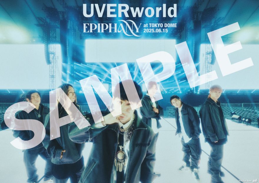 UVERworld BD・DVD「EPIPHANY at TOKYO DOME 2025.06.15」ライブ会場