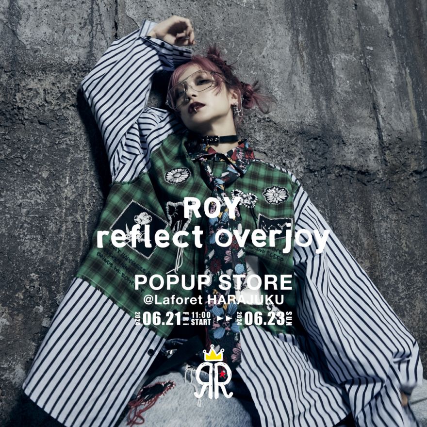 LiSAプロデュースアパレルブランド「ROY reflect overjoy」POPUP開催