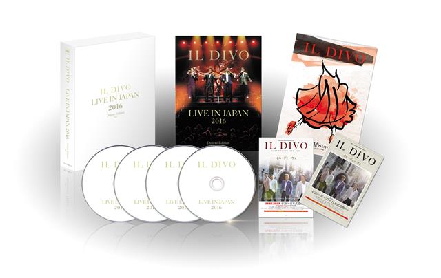 イル・ディーヴォ／ライヴ・アット武道館2016』5アイテム同時発売決定