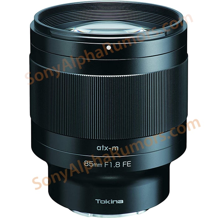 LEAKED: This is the new Tokina ATX-M 85mm f/1.8 FE lens