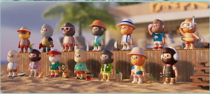 単品販売)FARMER BOB アイランドシリーズシングル ブラインドボックス